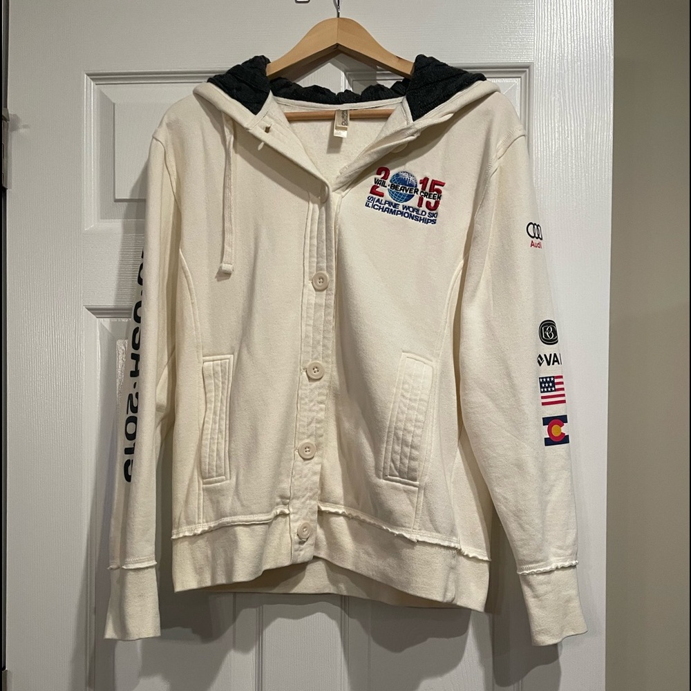 2015 FIS Alpine World Ski Championship fleece jacket. Like New Size L
